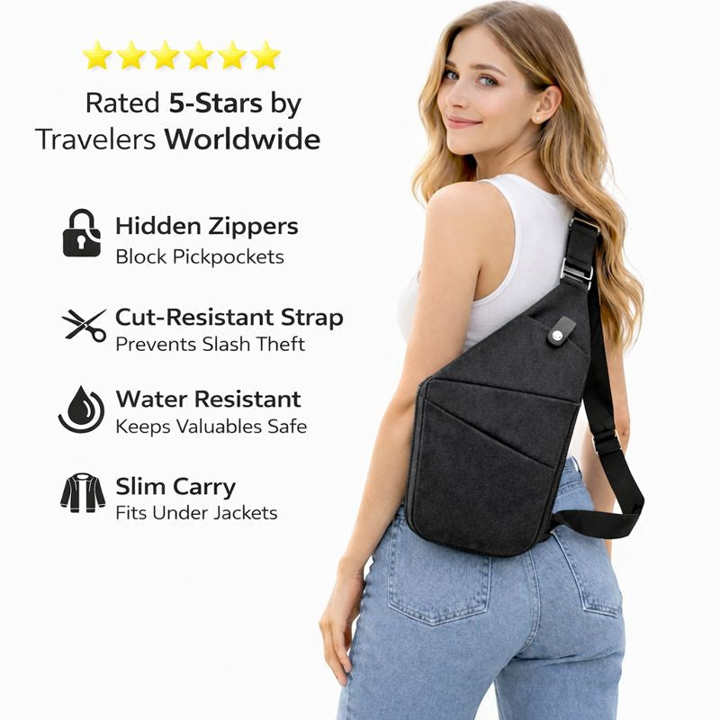 The Josie-Anti Theft Travel Cross Body